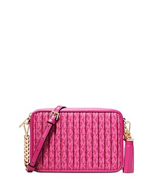 Michael Kors Jet Set Charm Medium Camera Bag Wild Berry 